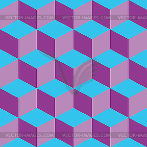 Psychedelic pattern mixed purple and blue - vector clip art