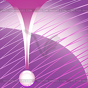 Purple abstract net - vector clipart