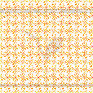 Red floral fabric - color vector clipart