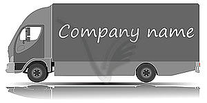 Small truck design - vector clip art