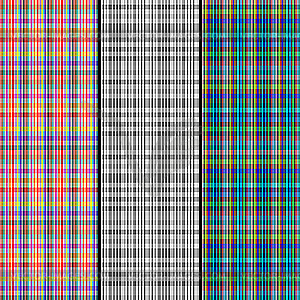 Stripes composition - vector clip art
