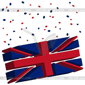 Union jack - vector clipart