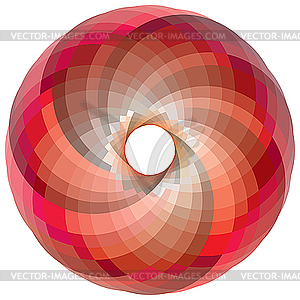 Vortex color palette - vector image