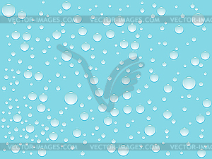 Water drops background - vector clip art