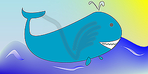 Whale - vector clipart