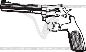 Revolver - vector clipart