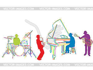 Jazz - vector image