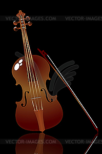 Violin - vector image