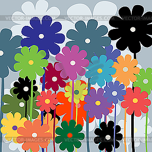 Floral design - vector clipart