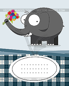 Советы от слона - открытка