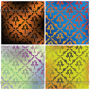Four textures - vector image