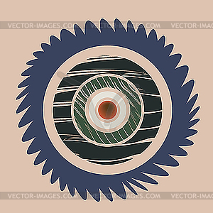 Abstract compozision - vector clip art