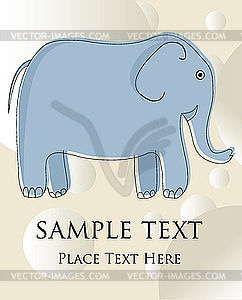 Elephant - vector image