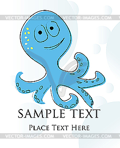 Octopus - vector clipart / vector image