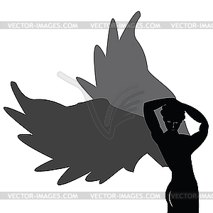 Archangel - vector clipart