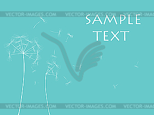 Dandelion - vector clipart