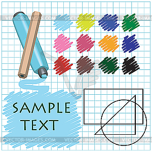 Designer set - vector image