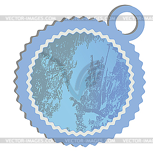 Grunge sticker - vector clipart / vector image