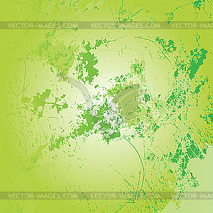 Grunge green texture - vector clip art