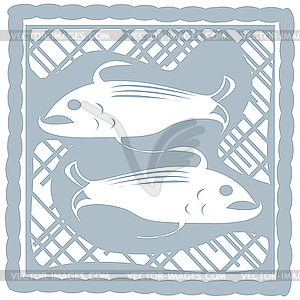 Pisces - vector clipart