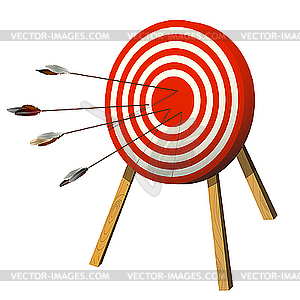 Target practice - vector clipart / vector image