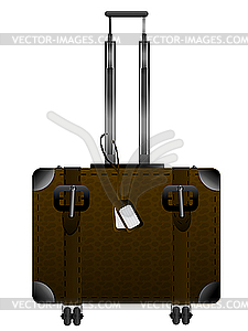 Luggage graphic - vector clip art