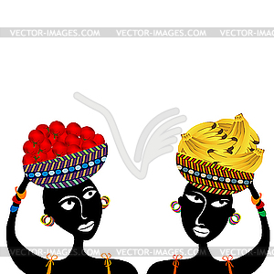 African women  - vector clipart