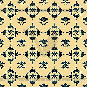 Damask pattern - vector clip art