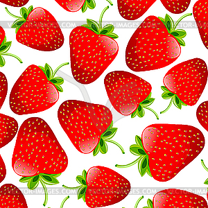 Strawberries - stock vector clipart