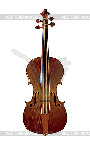 Traditional violin - vector image