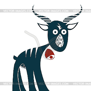 Goat - vector clipart / vector image