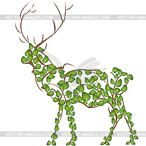 Deer - vector clip art