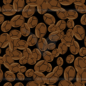 Coffee beans - vector clip art