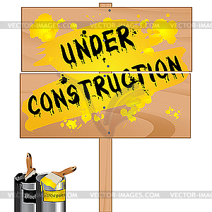 Under construction - vector clipart