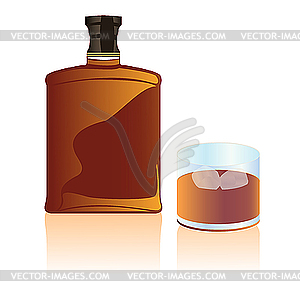 Виски - стоковое векторное изображение