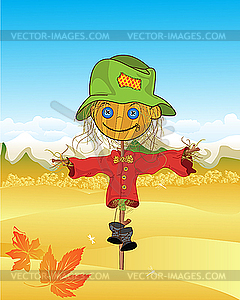 Scarecrow - vector clipart