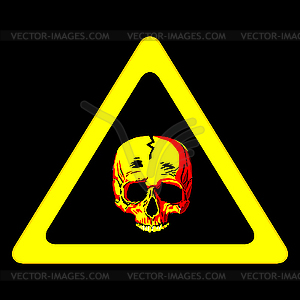 Danger sign - vector clip art