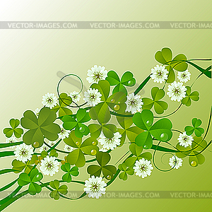 St. Patrick pattern - royalty-free vector image