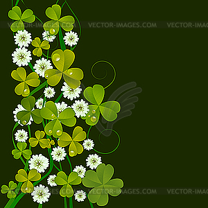 St. Patrick Day card - vector clipart