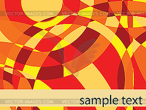 Circles background - vector image