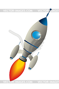 Clip art rocket - vector clipart