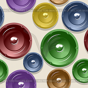 Speakers pattern - vector clipart