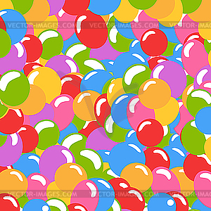 Balloons background - vector clip art