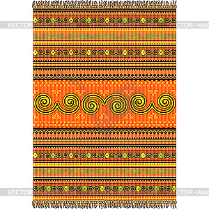 Carpet design - vector clip art