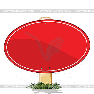 Красный щит - векторный клипарт EPS