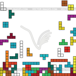 Tetris - vector image