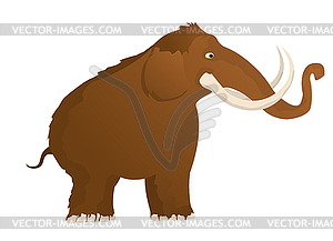 Woolly mammoth - vector clip art