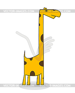 Giraffe - vector clipart