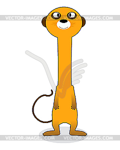 Meerkat - stock vector clipart