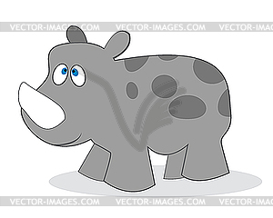 Rhino - vector clipart